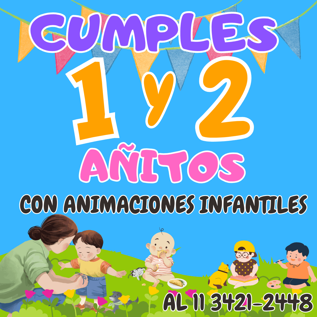 🎉🎈 ¡Hacemos de tu cumpleaños una fiesta divertida! 🎩✨ 📍 Animación infantil en Ciudad Autónoma de Buenos Aires y alrededores  👦👧 ¡Diversión garantizada para todas las edades con nuestras animaciones a domicilio! Te ofrecemos un show dinámico, colorido y lleno de alegría para que los peques vivan un cumpleaños pleno de risas.  🎭 ¿Qué incluye nuestra animación?  🔹 Juegos en ronda para todas las edades 🎶🌀 🔹 Elementos de juego para hacer cada momento más divertido 🏀🎾 🔹 Maquillaje Pinta caritas con diseños coloridos y creativos 🎨✨ 🔹 Música infantil con nuestro parlante 🎵🔊 🔹 Globología 🎈🎭 Entregamos globos con formas a todos los invitados. 🔹 Show de burbujas de todos los tamaños. 🔹 Magia cómica infantil para reír y sorprenderse 🎩🃏 🔹 También si querés podemos animar el momrnto de la torta y piñata. 🔹 Con la reserva te hacemos la invitación para que envíes a tus invitados.  🎂 ¡Reservá ahora tu fecha y asegurá la mejor animación para el cumple de tu peque! Contactanos por WhatsApp 📲 +54 11 3421-2448  📢 Promociones y precios especiales todo el año 2025  #AnimaciónInfantil #CumpleañosInfantil #EventosInfantiles #DiversiónParaNiños #FiestasInfantiles #MagiaInfantil #JuegosParaNiños #EntretenimientoInfantil #ShowDeBurbujas #CiudadDeBuenosAires #CABA