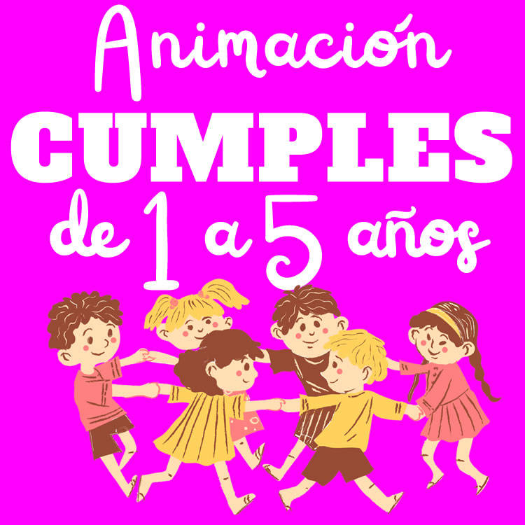 cumpleaños de 1 a 5 años