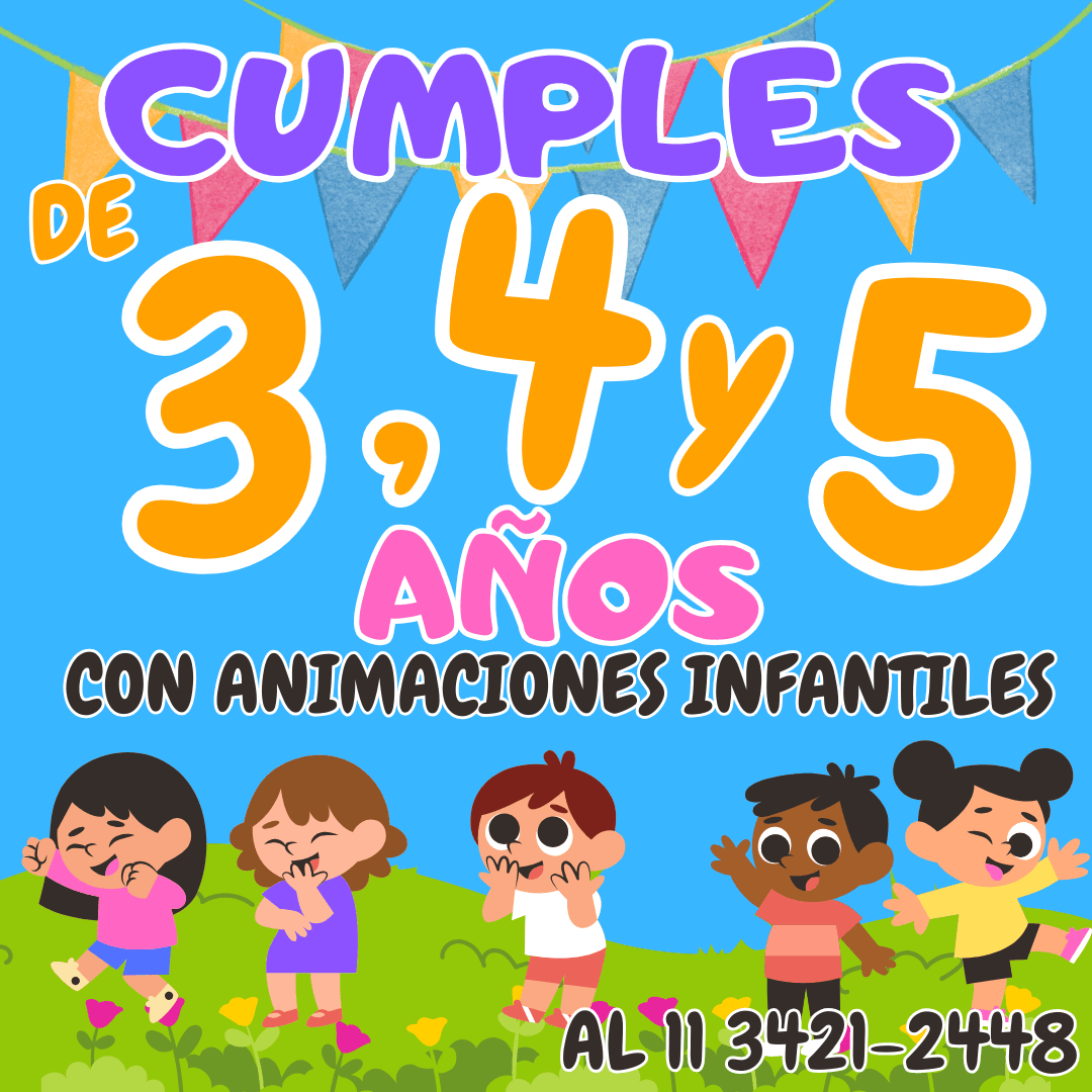 🎉🎈 ¡Hacemos de tu cumpleaños una fiesta mágica! 🎩✨ 📍 Animación infantil en Ciudad Autónoma de Buenos Aires y alrededores  👦👧 ¡Diversión garantizada para todas las edades con nuestras increíbles animaciones! Te ofrecemos un show dinámico, colorido y lleno de sorpresas para que los peques vivan un cumpleaños inolvidable.  🎭 ¿Qué incluye nuestra animación?  🔹 Juegos en ronda para todas las edades 🎶🌀 🔹 Elementos de juego para hacer cada momento más divertido 🏀🎾 🔹 Pinta caritas con diseños coloridos y creativos 🎨✨ 🔹 Música infantil con nuestro parlante 🎵🔊 🔹 Globología 🎈🎭 Entregamos globos con formas a todos los invitados 🔹 Show de burbujas de todos los tamaños 🫧🤩 🔹 Magia cómica infantil para reír y sorprenderse 🎩🃏  🎂 ¡Reservá ahora tu fecha y asegurá la mejor animación para el cumple de tu peque! Contactanos por WhatsApp 📲 +54 11 3421-2448  📢 Promociones y precios especiales todo el año 2025  #AnimaciónInfantil #CumpleañosInfantil #EventosInfantiles #DiversiónParaNiños #FiestasInfantiles #MagiaInfantil #JuegosParaNiños #EntretenimientoInfantil #ShowDeBurbujas #CiudadDeBuenosAires #CABA