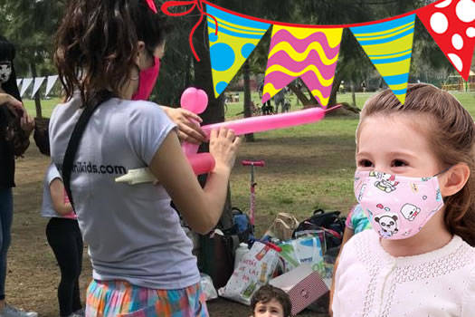 CUMPLEAÑOS EN PARQUES Y PLAZAS