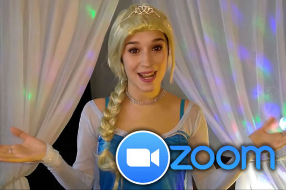 CUMPLEAÑOS FROZEN ELSA ANNA Y FIESTAS INFANTILES POR ZOOM EN ARGENTINA VIDEOLLAMADA