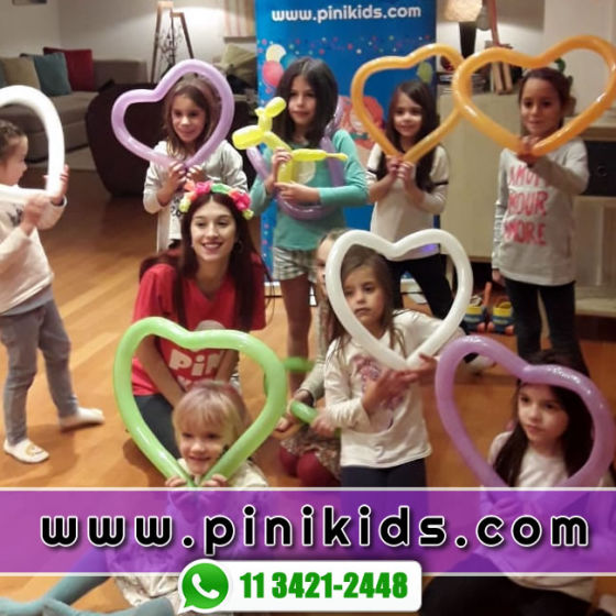 TEMÁTICA CON GLOBOS INFANTILES EN ANIMACIONES PARA FIESTAS DE CUMPLEAÑOS