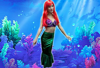 La Sirenita tematica para la torta