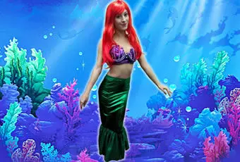 La Sirenita tematica para la torta